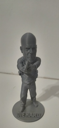 Bruce Willis DIE HARD 3D Print 32248 Bruce Willis DIE HARD 3D Print 32248