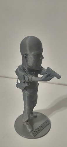 Bruce Willis DIE HARD 3D Print 32255 Bruce Willis DIE HARD 3D Print 32255