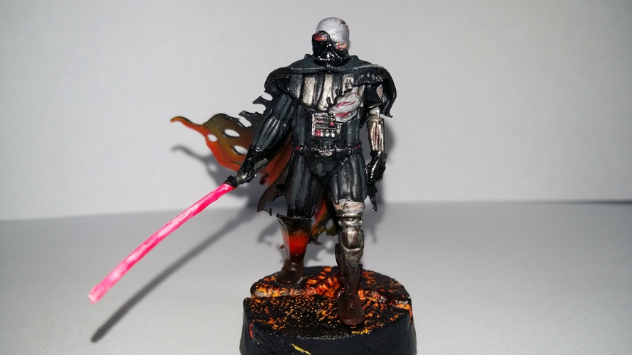 The Dark Lord Damaged 3D Print 32262 The Dark Lord Damaged 3D Print 32262