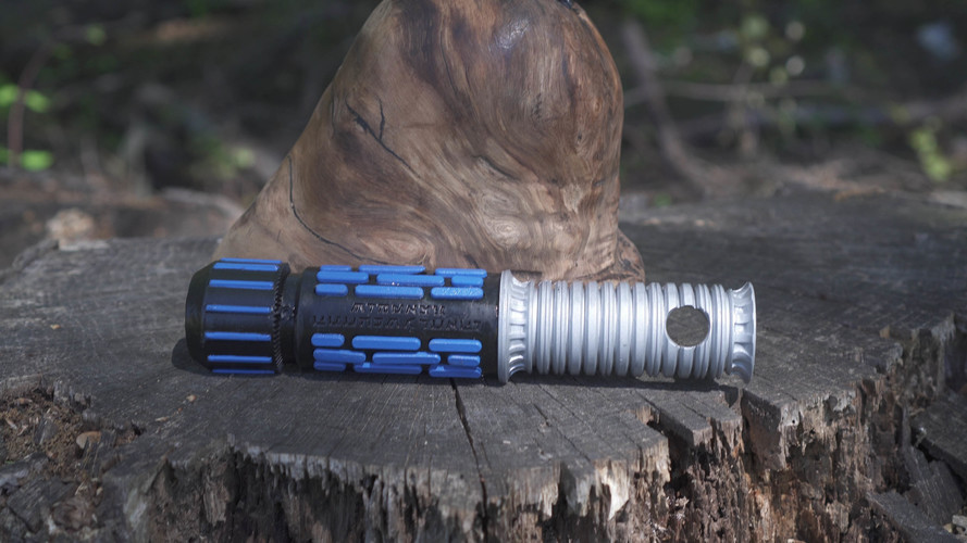 Custom Cutaway Saber Hilt 3D Print 32286 Custom Cutaway Saber Hilt 3D Print 32286