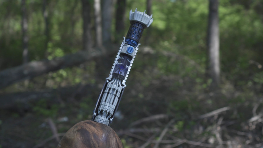 Custom Cutaway Saber Hilt 3D Print 32293 Custom Cutaway Saber Hilt 3D Print 32293