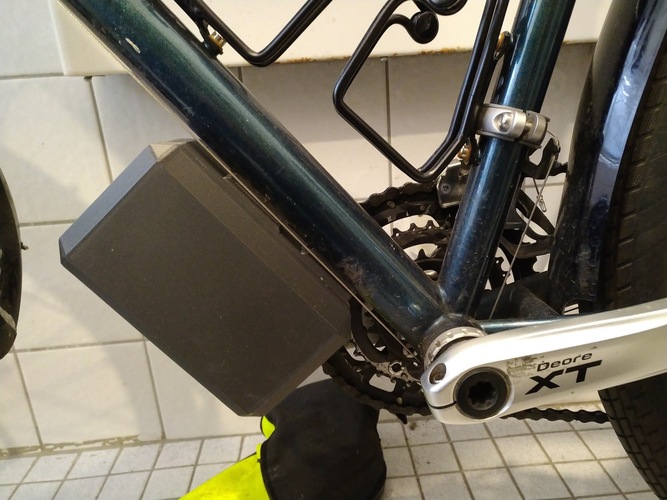 Bicycle Toolbox For Bottle Mount 3D Print 32318 Bicycle Toolbox For Bottle Mount 3D Print 32318