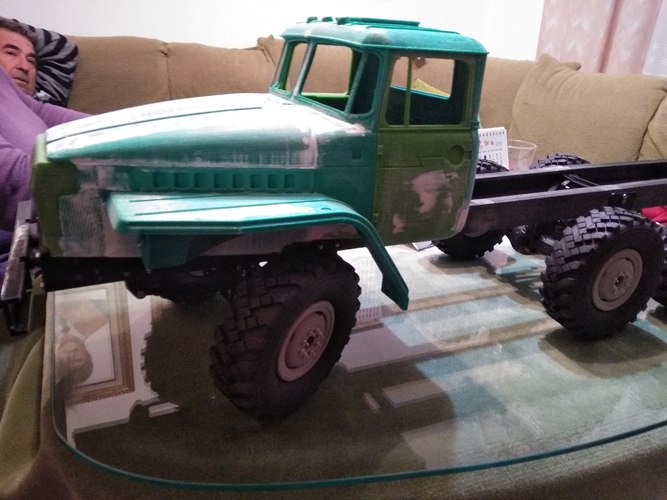 6x6 crawler truck radicontrol 3D print model 3D Print 32360 6x6 crawler truck radicontrol 3D print model 3D Print 32360