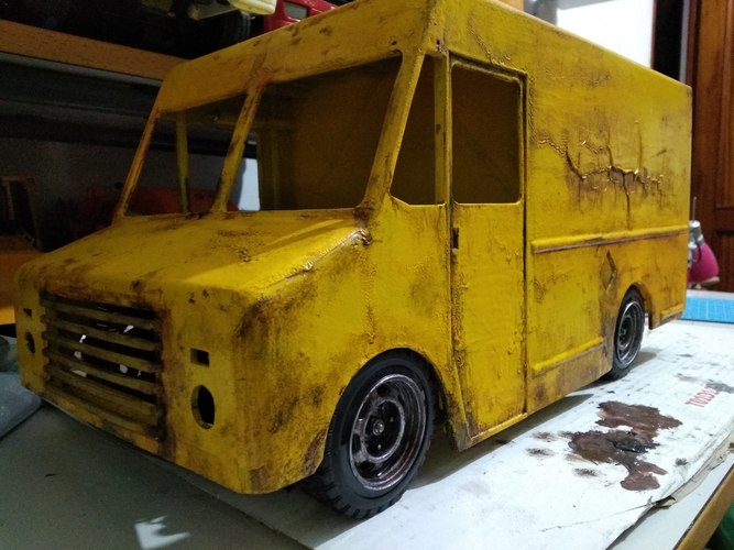 RC truck body delivery 1 10 scale 3D print model 3D Print 32362 RC truck body delivery 1 10 scale 3D print model 3D Print 32362
