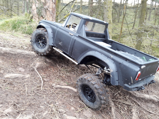 Carisma Scale Adventures Cantilever Rear Suspension parts 3D Print 32399 Carisma Scale Adventures Cantilever Rear Suspension parts 3D Print 32399