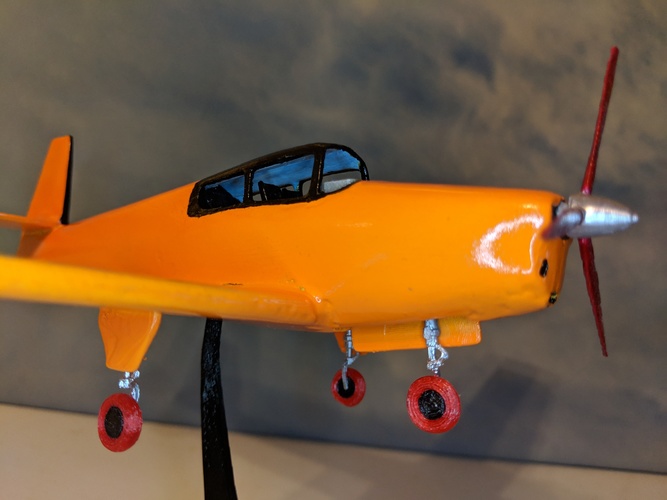 Touristic Plane Model 3D Print 32429 Touristic Plane Model 3D Print 32429
