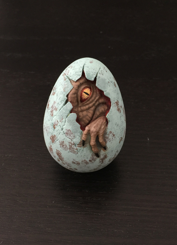 Jurassic Easter Egg 3D Print 32470 Jurassic Easter Egg 3D Print 32470