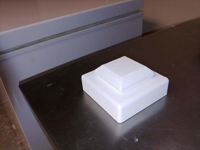 4x4 Post Cover 3D Print 32497 4x4 Post Cover 3D Print 32497