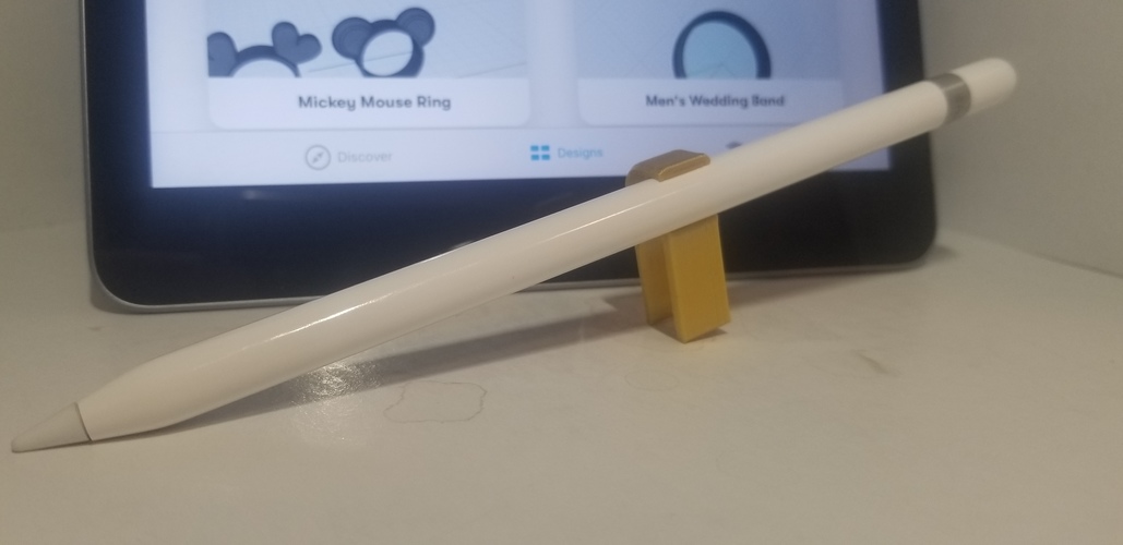 Apple Pencil stylus mount for Ipad/Ipad Pro 3D Print 32522 Apple Pencil stylus mount for Ipad/Ipad Pro 3D Print 32522