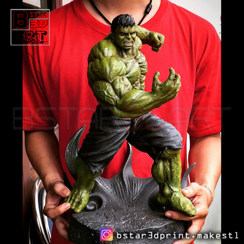 SUPER HULK - AVENGER - MARVEL 3D Print 32532 SUPER HULK - AVENGER - MARVEL 3D Print 32532