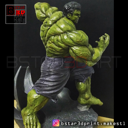 SUPER HULK - AVENGER - MARVEL 3D Print 32533 SUPER HULK - AVENGER - MARVEL 3D Print 32533