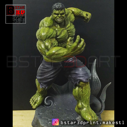 SUPER HULK - AVENGER - MARVEL 3D Print 32535 SUPER HULK - AVENGER - MARVEL 3D Print 32535