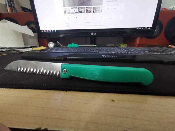 knife handle 3D Print 32589 knife handle 3D Print 32589