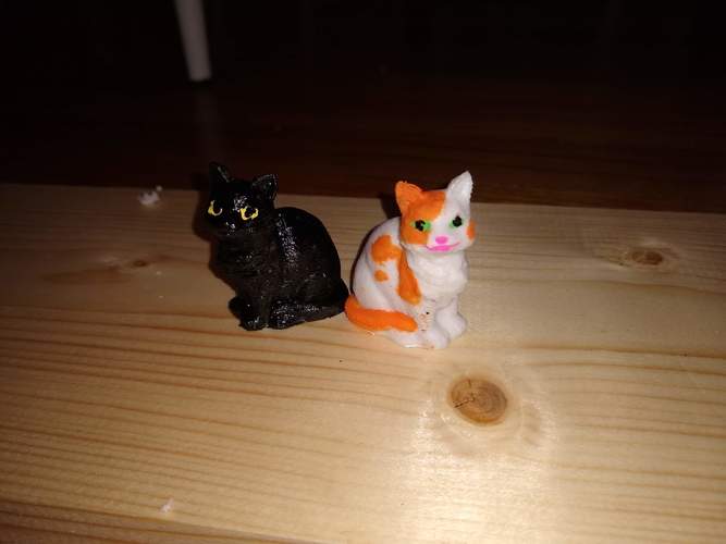Adorable Kitties 3D Print 32632 Adorable Kitties 3D Print 32632