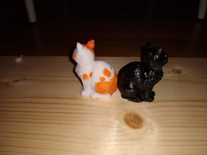 Adorable Kitties 3D Print 32633 Adorable Kitties 3D Print 32633