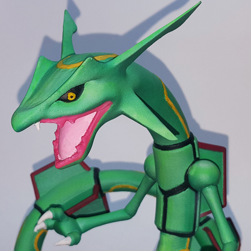 POKEMON RAYQUAZA FOR 3D PRINT 3D Print 32680 POKEMON RAYQUAZA FOR 3D PRINT 3D Print 32680