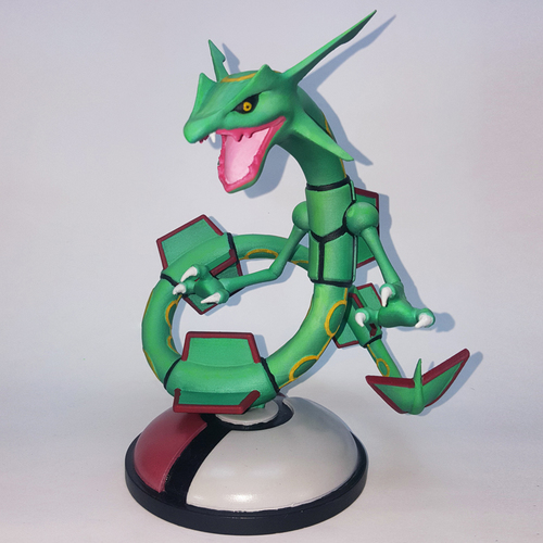 POKEMON RAYQUAZA FOR 3D PRINT 3D Print 32681 POKEMON RAYQUAZA FOR 3D PRINT 3D Print 32681