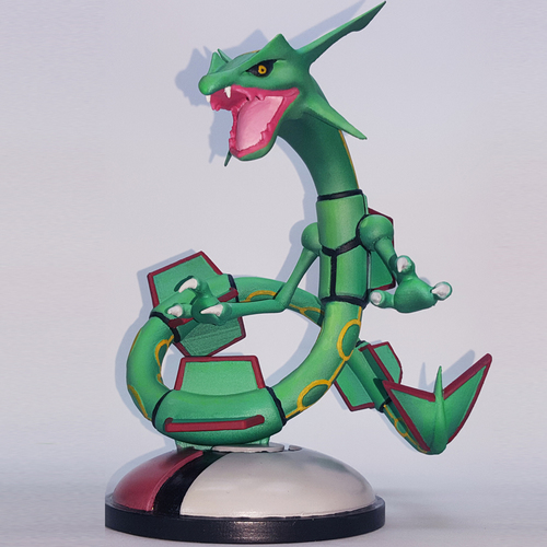 POKEMON RAYQUAZA FOR 3D PRINT 3D Print 32682 POKEMON RAYQUAZA FOR 3D PRINT 3D Print 32682