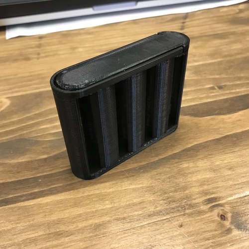 AA Battery Container 3D Print 32695 AA Battery Container 3D Print 32695