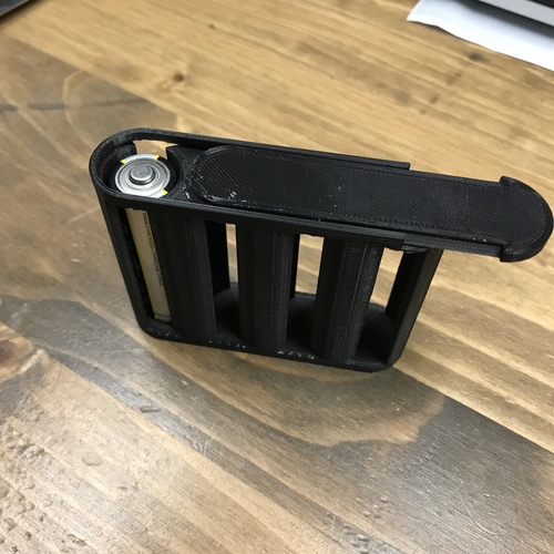 AA Battery Container 3D Print 32697 AA Battery Container 3D Print 32697