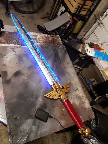 Warhammer 40K - Inquisitor Sword 3D Print 32788 Warhammer 40K - Inquisitor Sword 3D Print 32788