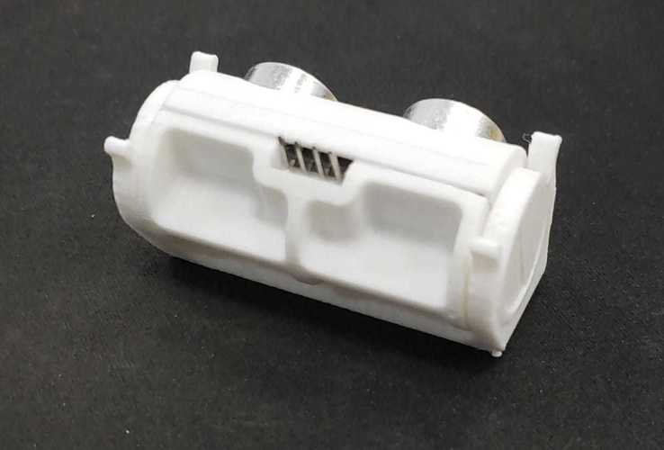 HC-SR04 Casing + Angle Adjustable Cradle 3D Print 32939 HC-SR04 Casing + Angle Adjustable Cradle 3D Print 32939