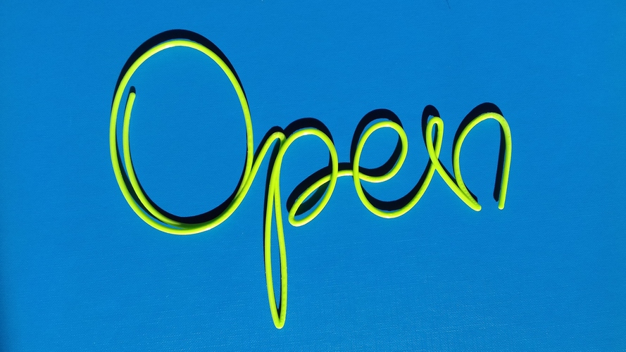 Open, closed 3D Print 32949 Open, closed 3D Print 32949