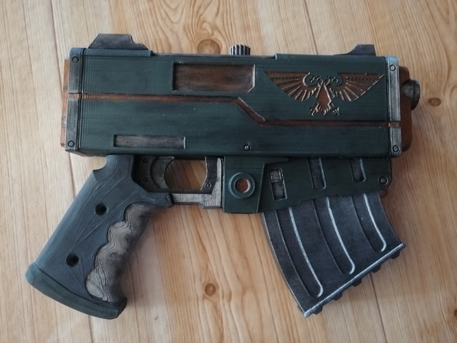Warhammer 40K Handgun 3D Print 33002 Warhammer 40K Handgun 3D Print 33002