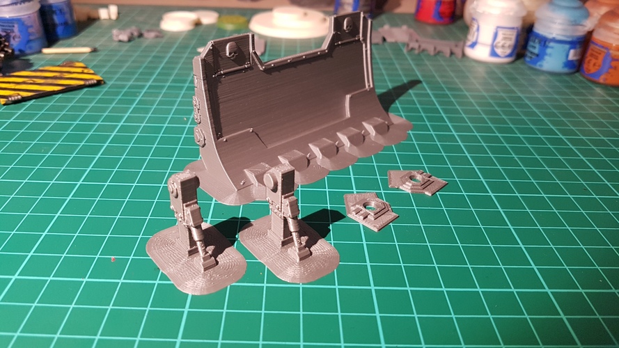 Bulldozer Blade 3D Print 33026 Bulldozer Blade 3D Print 33026