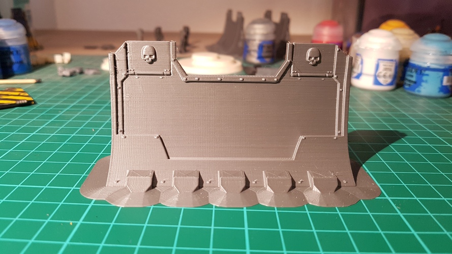 Bulldozer Blade 3D Print 33027 Bulldozer Blade 3D Print 33027