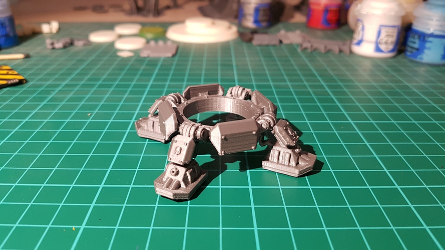 Turret Stand 3D Print 33034 Turret Stand 3D Print 33034