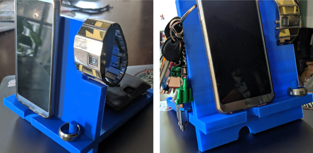Multi-Use Cellphone Stand 3D Print 33058 Multi-Use Cellphone Stand 3D Print 33058
