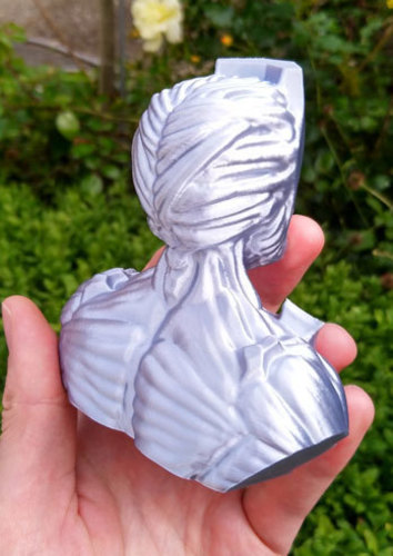 The Star God Bust 3D Print 33155 The Star God Bust 3D Print 33155