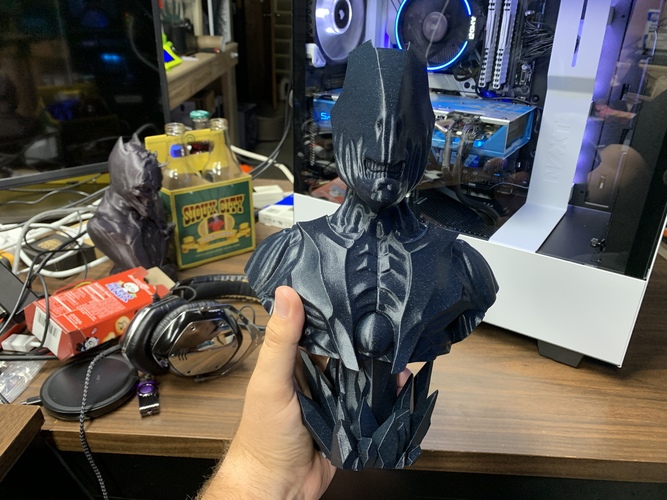 The Star God Bust 3D Print 33172 The Star God Bust 3D Print 33172