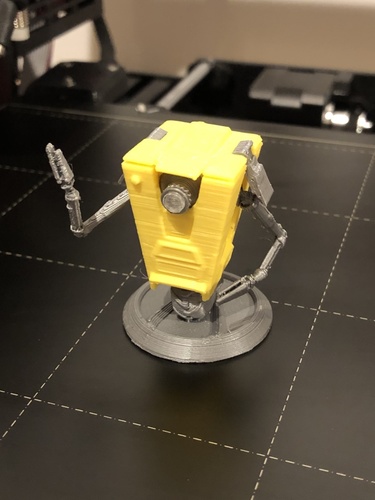 ClapTrap From Borderlands 3D Print 33240 ClapTrap From Borderlands 3D Print 33240