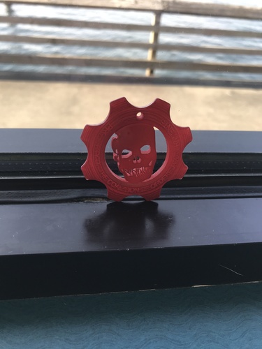Gears of War Cogtag 3D Print 33443 Gears of War Cogtag 3D Print 33443