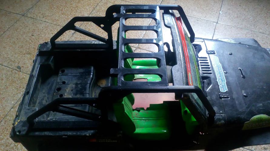 Rubicon hard body Roll Bar RC crawler 1/10 3D Print 33462 Rubicon hard body Roll Bar RC crawler 1/10 3D Print 33462