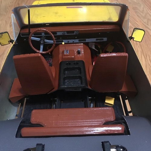 Redcat GEN8 Interrior 3D Print 33477 Redcat GEN8 Interrior 3D Print 33477