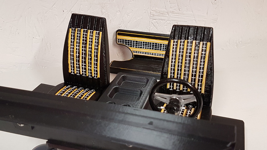 Redcat GEN8 Interrior 3D Print 33551 Redcat GEN8 Interrior 3D Print 33551