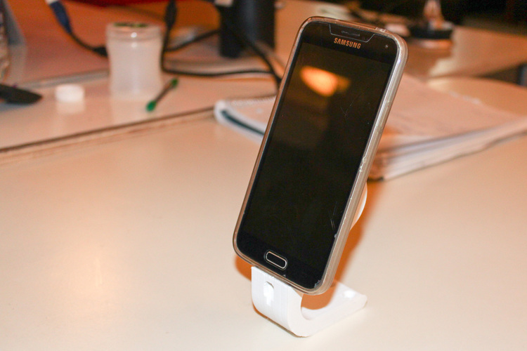 The Ess, Apple Lightning Cord Charging Dock for iPhone 5/5S/ 3D Print 3367 The Ess, Apple Lightning Cord Charging Dock for iPhone 5/5S/ 3D Print 3367