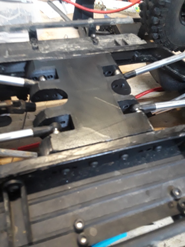 Redcat Gen8 High Clearance Skid 3D Print 33696 Redcat Gen8 High Clearance Skid 3D Print 33696