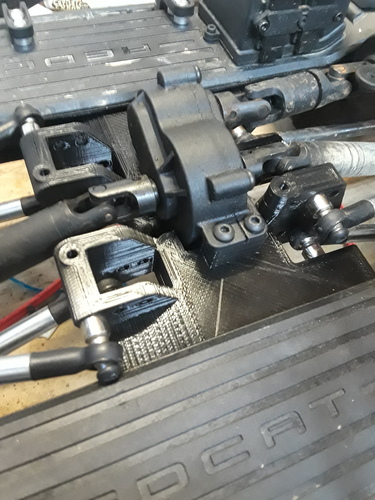 Redcat Gen8 High Clearance Skid 3D Print 33697 Redcat Gen8 High Clearance Skid 3D Print 33697