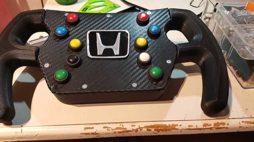 DIY 3D Printed F1 GT Wheel with Magnetic Shift Paddles 3D Print 33736 DIY 3D Printed F1 GT Wheel with Magnetic Shift Paddles 3D Print 33736