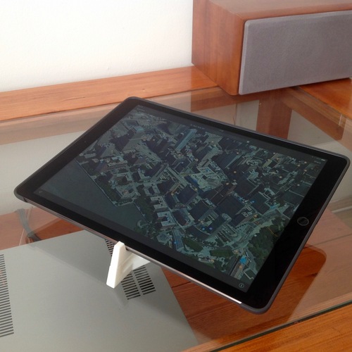 Desktop Stand for iPad Pro 3D Print 3377 Desktop Stand for iPad Pro 3D Print 3377