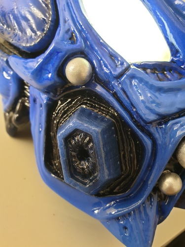 Guyver - Dark hero Helmet 3D Print 33789 Guyver - Dark hero Helmet 3D Print 33789