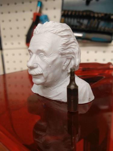 Einstein Bust (14K) 3D Print 33876 Einstein Bust (14K) 3D Print 33876