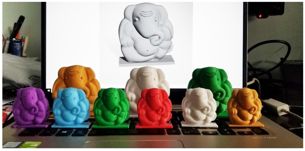 Ganpati Bappa 3D Print 33934 Ganpati Bappa 3D Print 33934