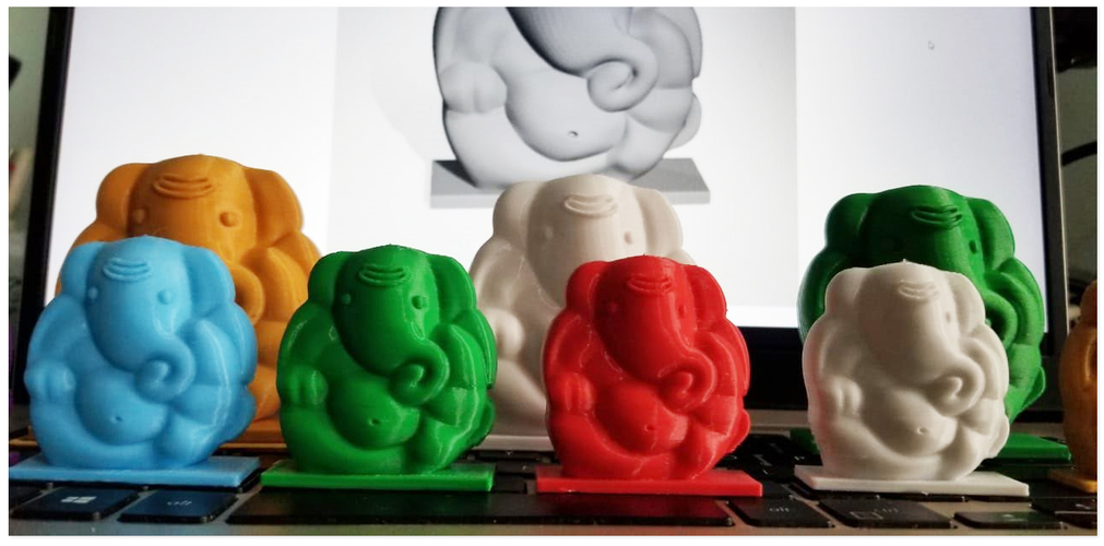 Ganpati Bappa 3D Print 33935 Ganpati Bappa 3D Print 33935