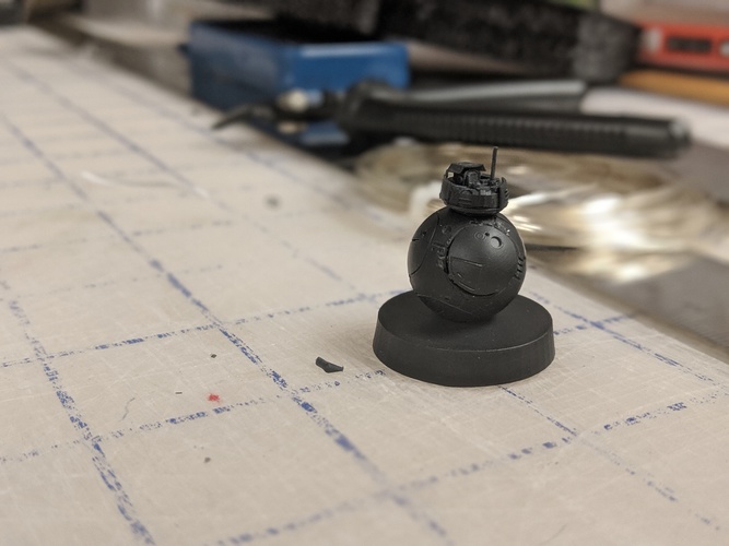BB Unit - Legion scale 3D Print 33972 BB Unit - Legion scale 3D Print 33972
