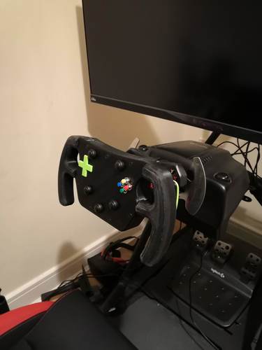DIY 3D Printed F1 GT Wheel with Magnetic Shift Paddles 3D Print 33992 DIY 3D Printed F1 GT Wheel with Magnetic Shift Paddles 3D Print 33992